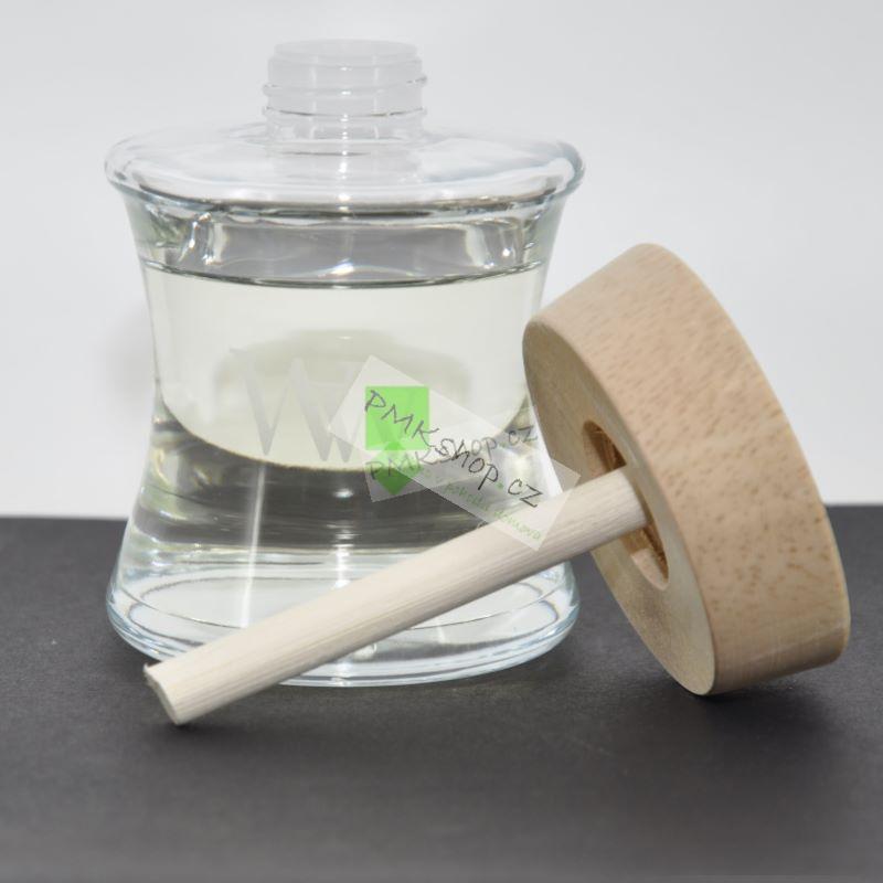 Woodwick domácí aroma difuzér s víčkem Fireside