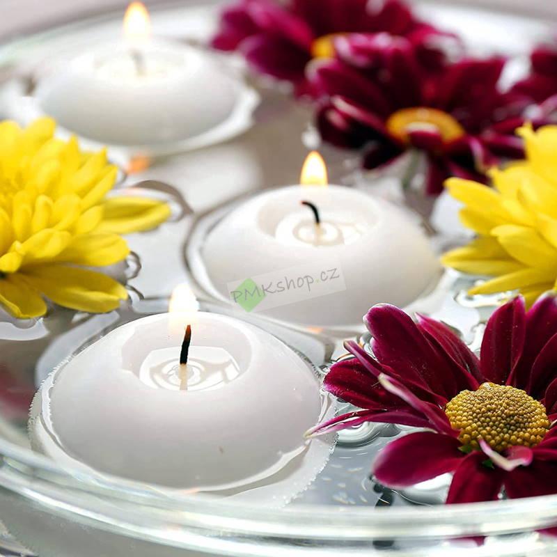 Emocio plovoucí svíčky bílé 4 ks