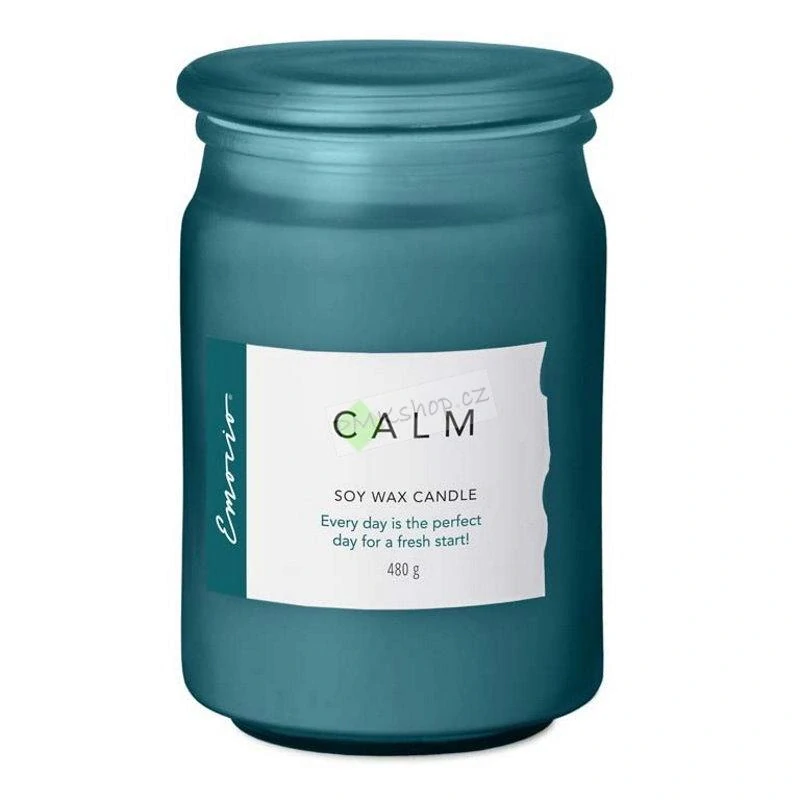 Emocio sojová vonná svíčka ve skle Calm 480 g