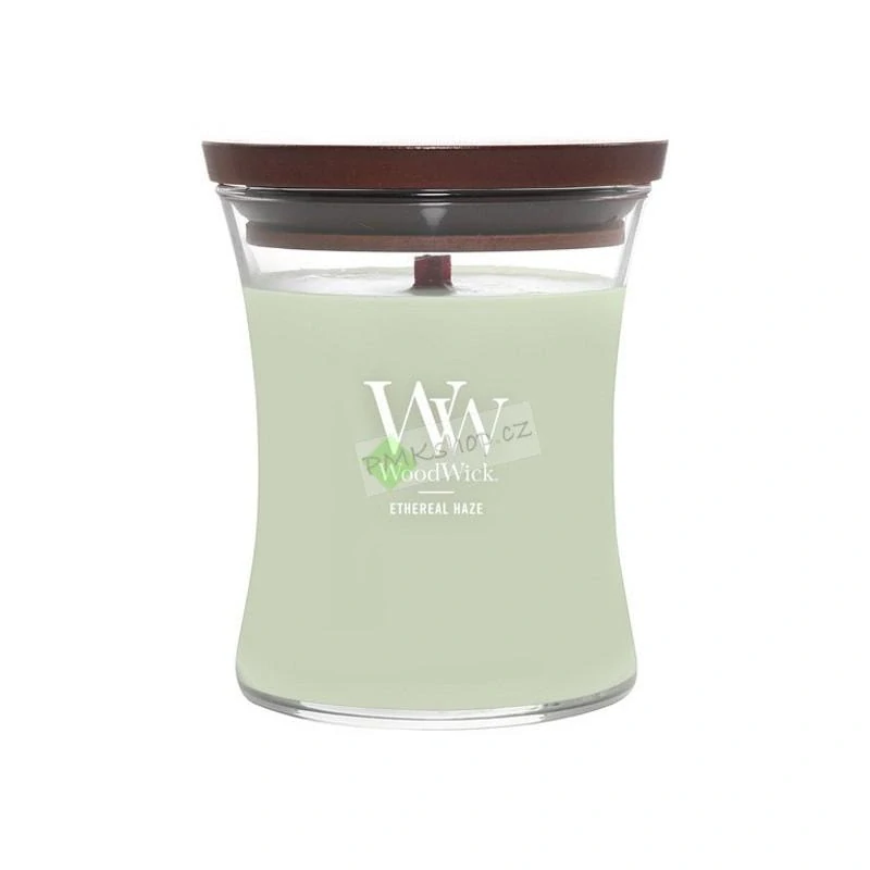 Woodwick střední vonná svíčka Ethereal Haze