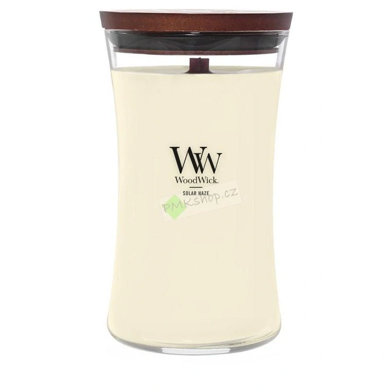 WoodWick velká vonná svíčka Solar Haze 610 g