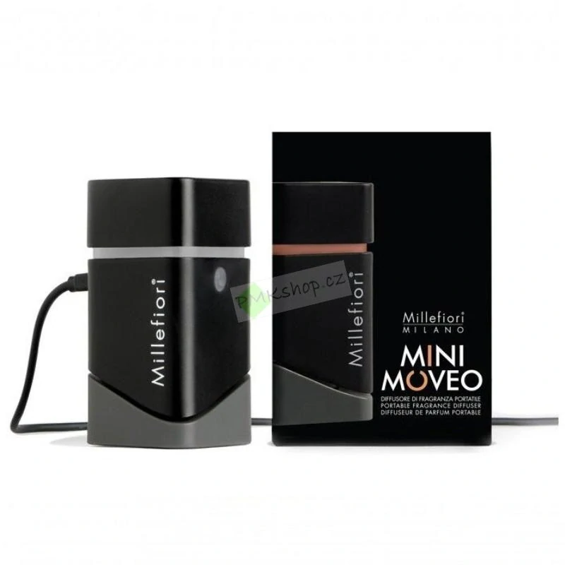 Millefiori aroma difuzér Mini Moveo černý
