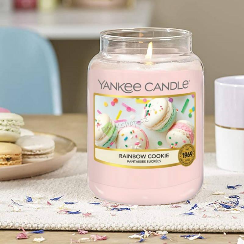 Yankee Candle velká vonná svíčka classic Rainbow Cookie
