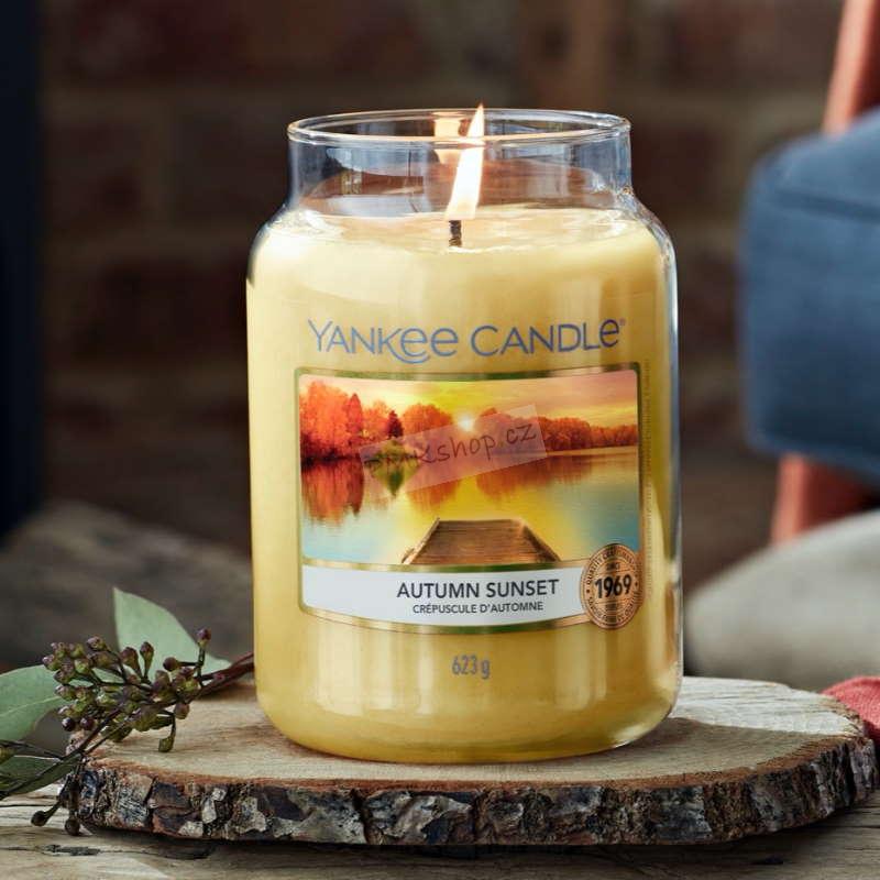 Yankee Candle velká vonná svíčka classic Autumn Sunset