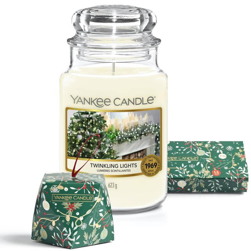 Yankee Candle velká vonná svíčka classic Twinkling Lights