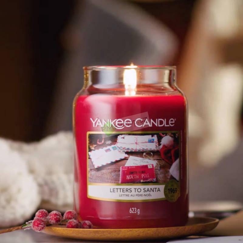 Yankee Candle velká vonná svíčka classic Letters to Santa