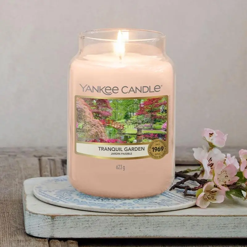 Yankee Candle velká vonná svíčka classic Tranquil Garden