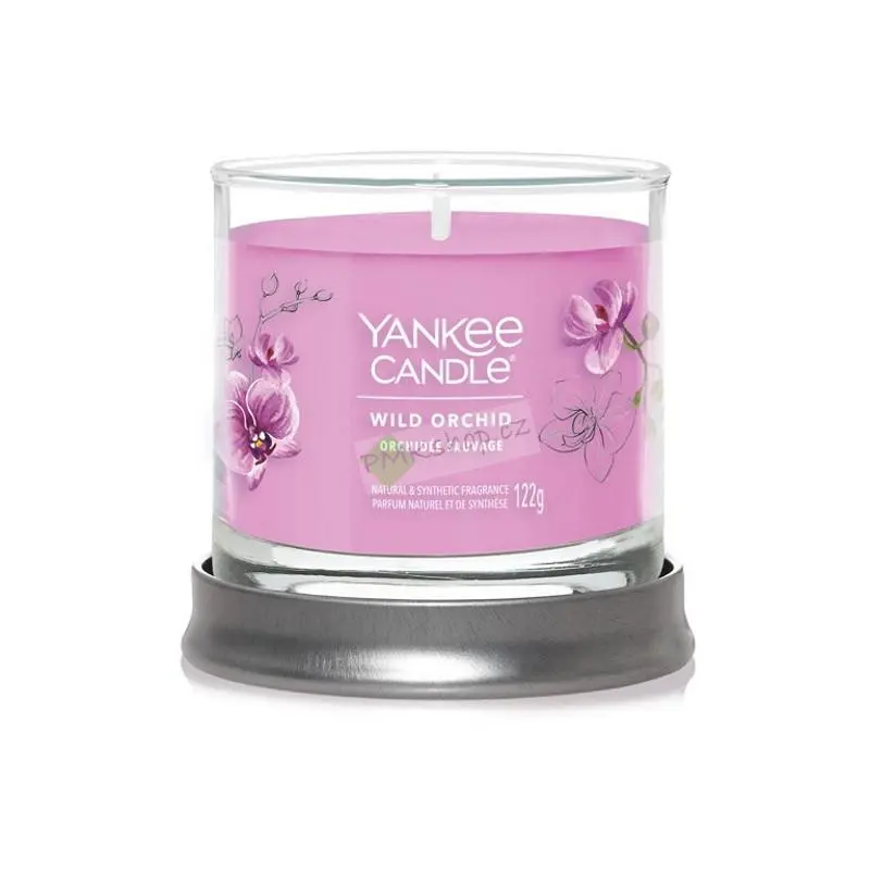 Yankee Candle Signature Tumbler malá vonná svíčka Wild Orchid