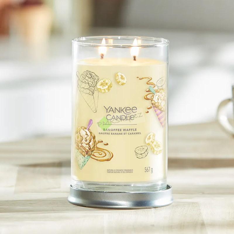 Yankee Candle Signature Tumbler velká vonná svíčka Banoffee Waffle