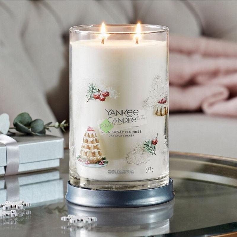 Yankee Candle Signature Tumbler velká vonná svíčka Spun Sugar Flurries