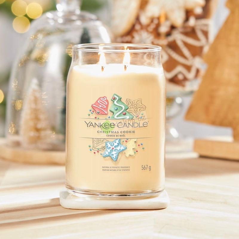 Yankee Candle Signature velká vonná svíčka Christmas Cookie