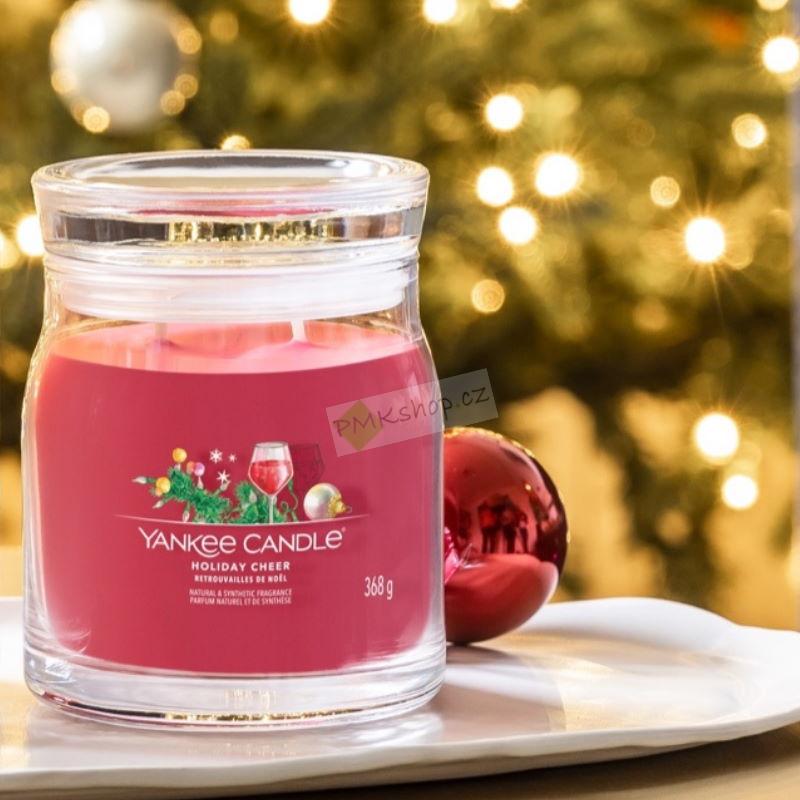 Yankee Candle Signature střední vonná svíčka Holiday Cheer