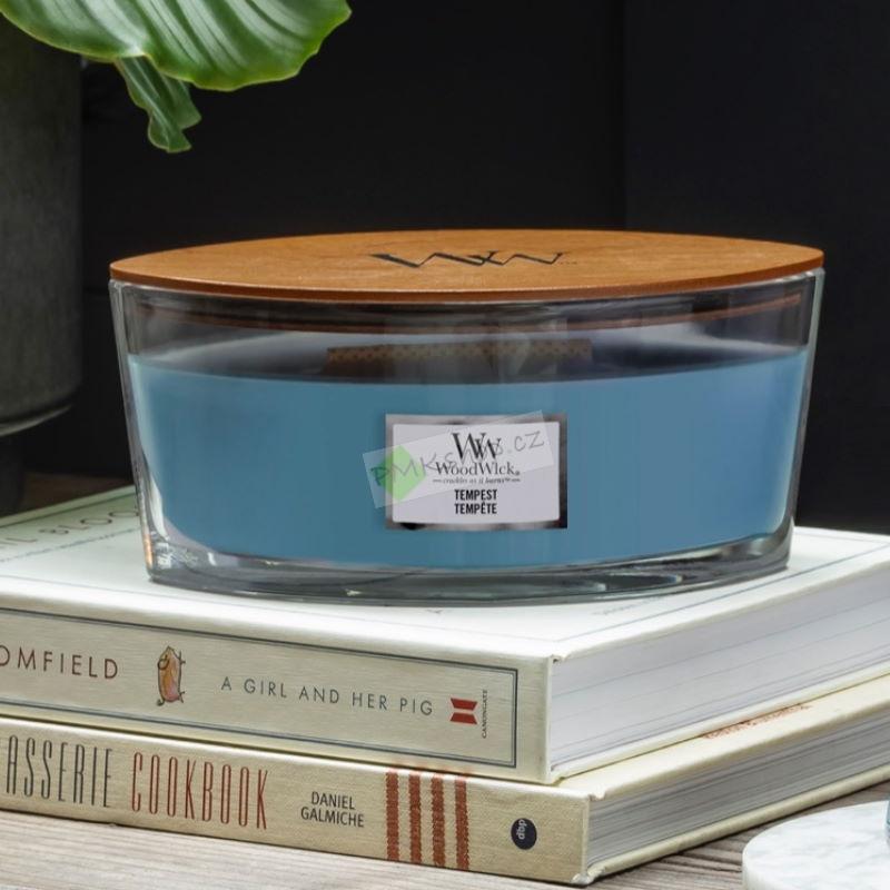 Woodwick lodička vonná svíčka Tempest