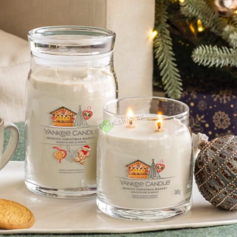 Yankee Candle Signature velká vonná svíčka Munich Christmas Market