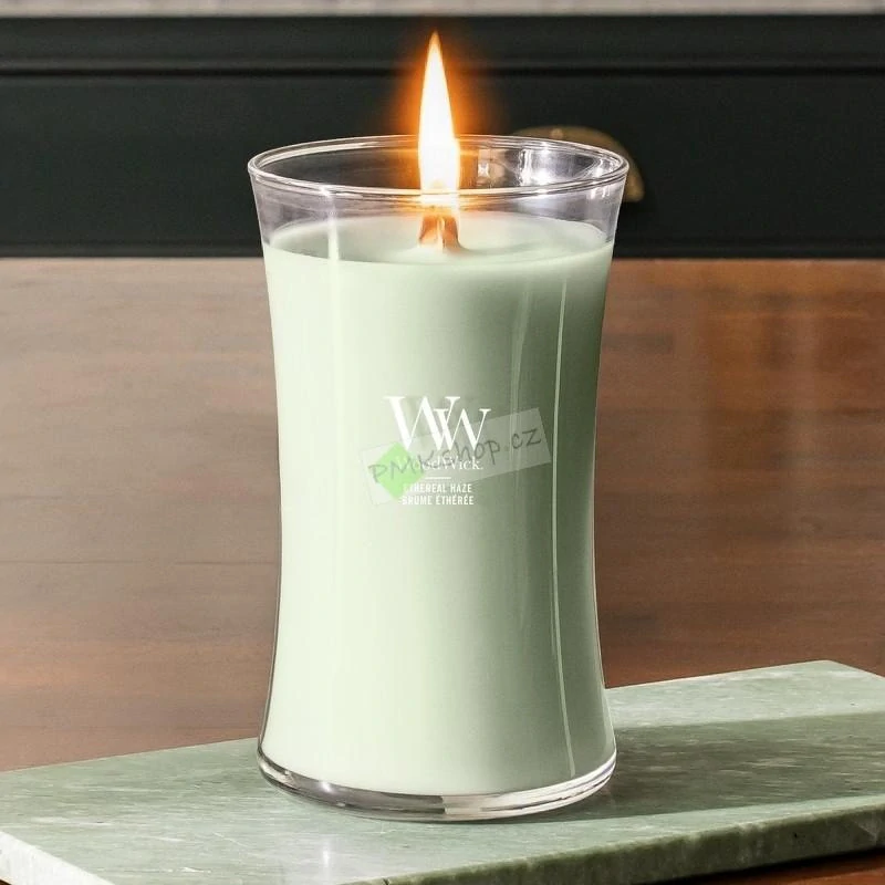 WoodWick velká vonná svíčka Ethereal Haze 610 g