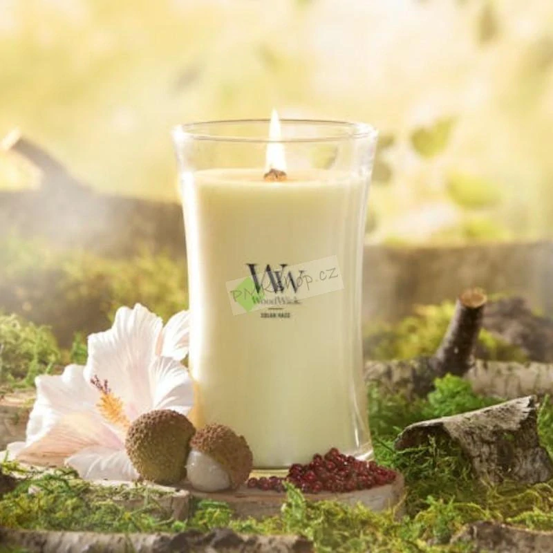 WoodWick velká vonná svíčka Solar Haze 610 g