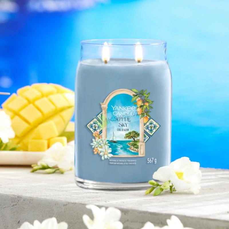 Yankee Candle Signature velká vonná svíčka Azure Sky