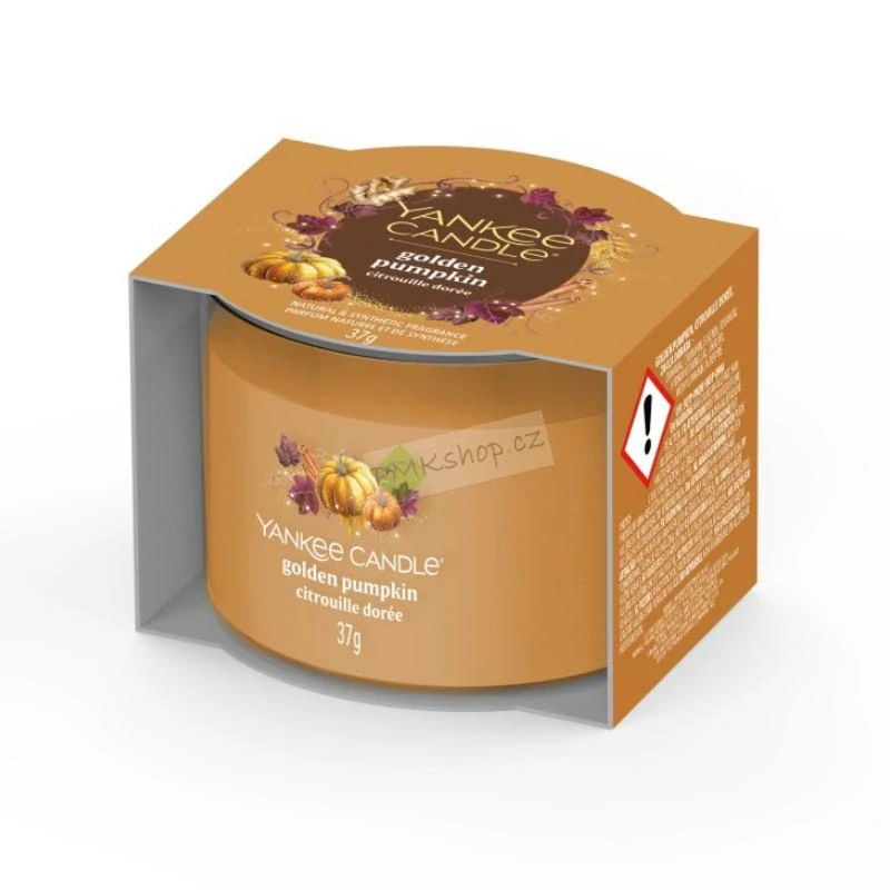 Yankee Candle votivní vonná svíčka ve skle Golden Pumpkin