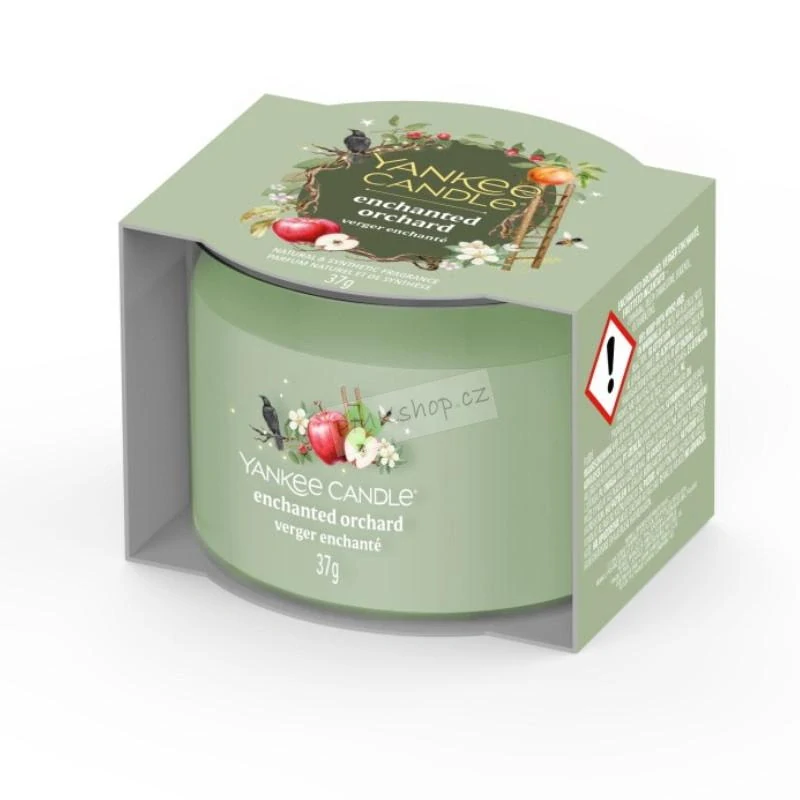 Yankee Candle votivní vonná svíčka ve skle Enchanted Orchard