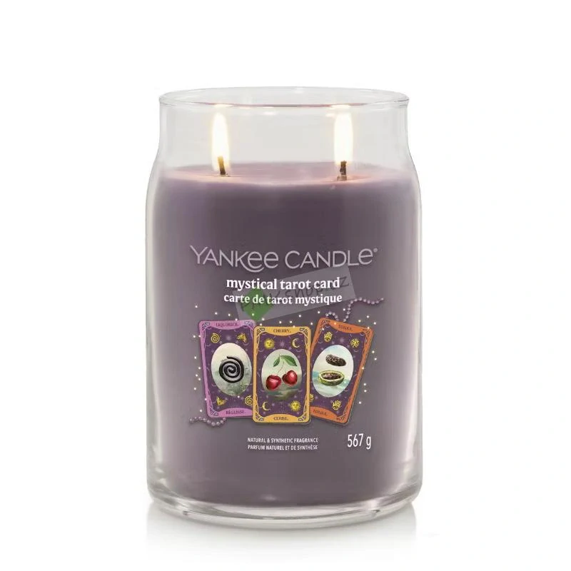 Yankee Candle Signature velká vonná svíčka Mystical Tarot Card