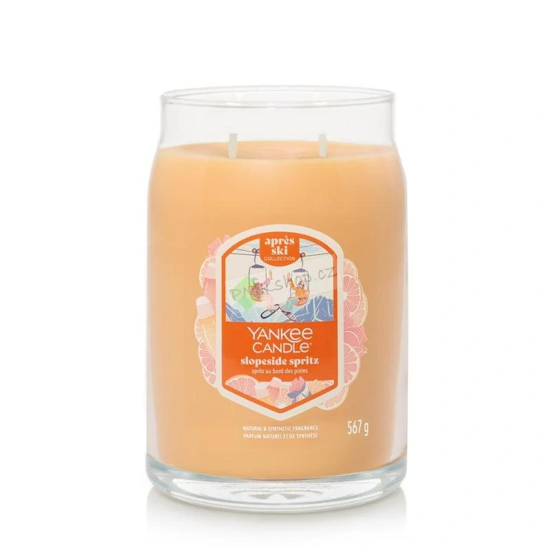 Yankee Candle Signature velká vonná svíčka Slopeside Spritz