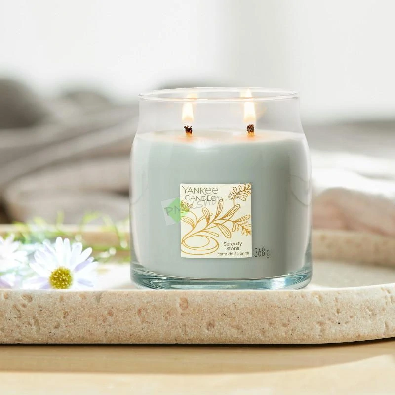 Yankee Candle Signature střední vonná svíčka Serenity Stone