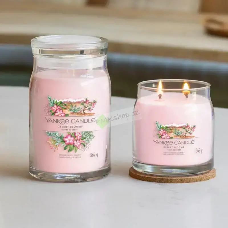 Yankee Candle Signature velká vonná svíčka Desert Blooms
