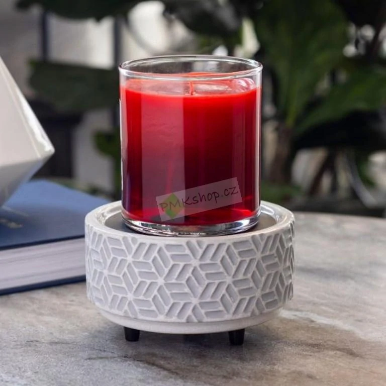 Candle Warmers Hexagon elektrická aroma lampa a ohřívač svíček 2v1