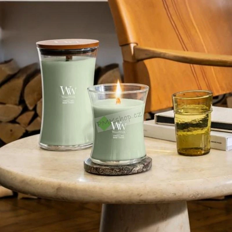 Woodwick střední vonná svíčka Ethereal Haze
