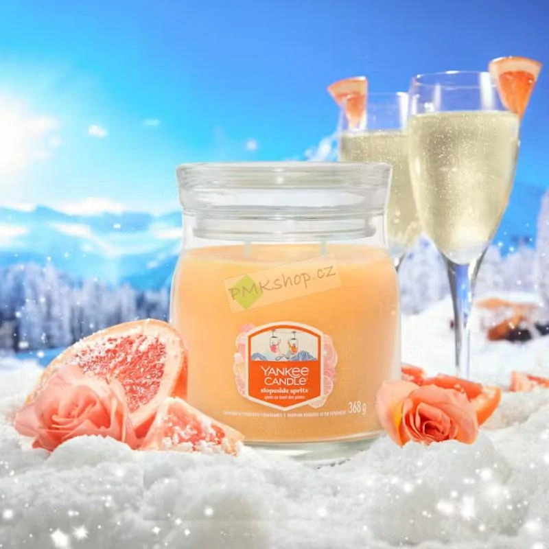 Yankee Candle Signature střední vonná svíčka Slopeside Spritz