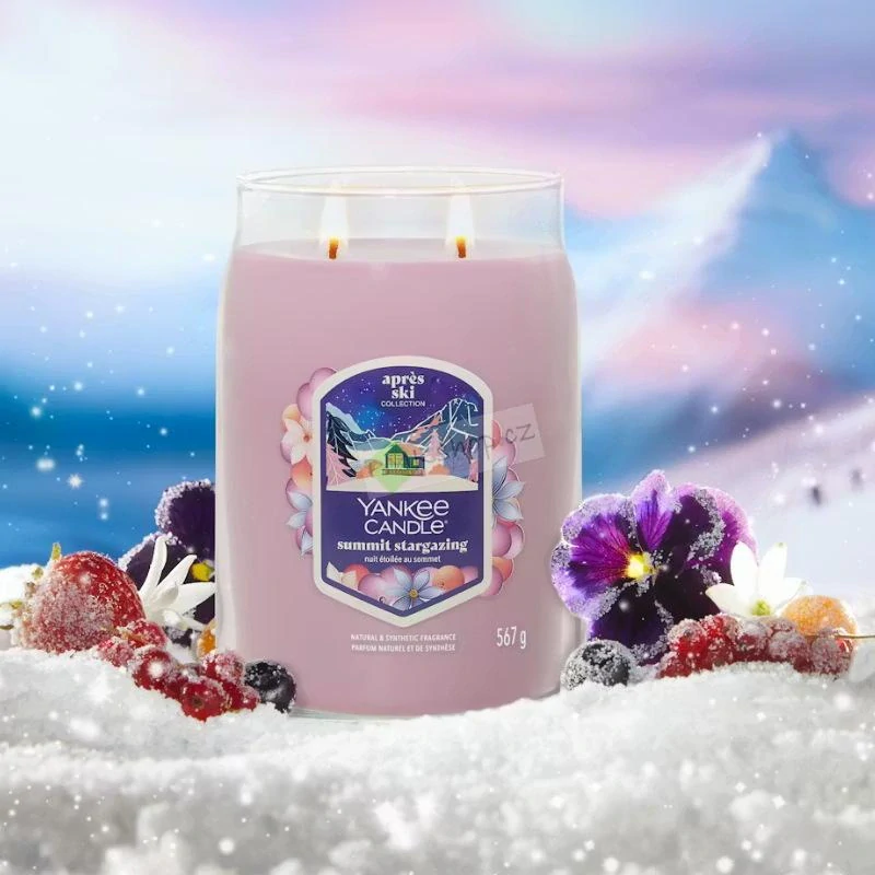 Yankee Candle Signature velká vonná svíčka Summit Stargazing