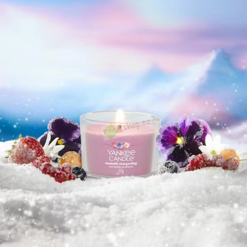 Yankee Candle votivní vonná svíčka ve skle Summit Stargazing