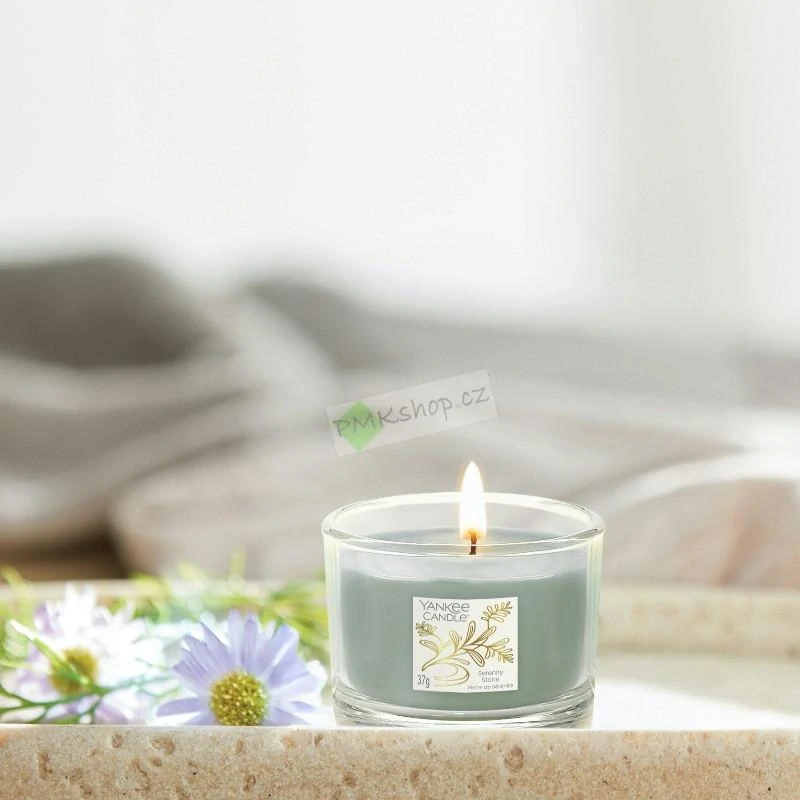 Yankee Candle votivní vonná svíčka ve skle Serenity Stone