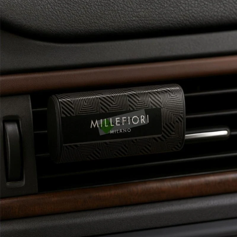 Millefiori Icon Textile Floral vůně do auta Nero