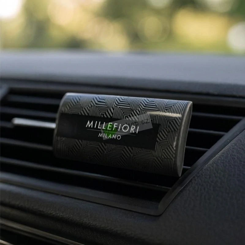 Millefiori Icon Textile Floral vůně do auta Nero