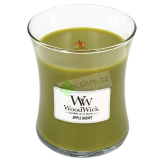 WoodWick svíčka oválná váza 275 g Košík jablek