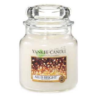 Yankee Candle vonná svíčka ve skleněné dóze 410 g Všechno jen září
