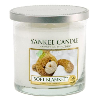 Yankee Candle vonná svíčka ve skleněné váze 198 g Jemná přikrývka