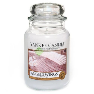Yankee Candle svíčka ve skleněné dóze 623 g Andělská křídla