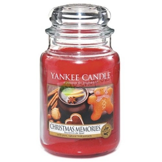 Yankee Candle svíčka ve skleněné dóze 623 g Vánoční vzpomínky