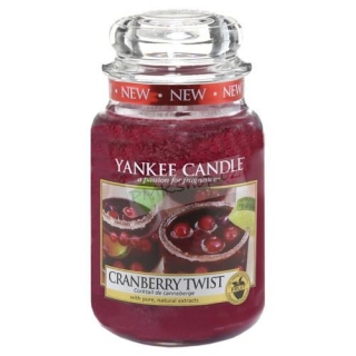 Yankee Candle svíčka ve skleněné dóze 623 g Brusinková lahoda