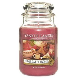 Yankee Candle velká vonná svíčka classic Home Sweet Home