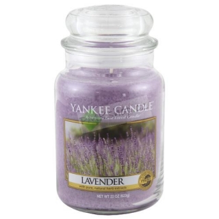 Yankee Candle svíčka ve skleněné dóze 623 g Levandule