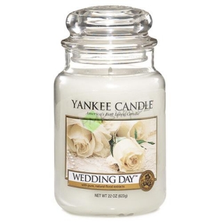 Yankee Candle svíčka ve skleněné dóze 623 g Svatební den