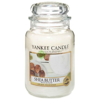 Yankee Candle svíčka ve skleněné dóze 623 g Bambucké máslo