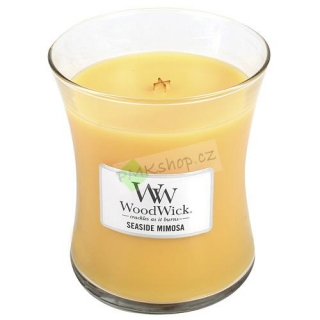 Woodwick střední vonná svíčka Seaside Mimosa 275 g