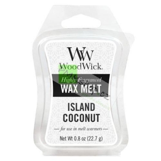 WoodWick vonný vosk 22 g Kokosový ostrov