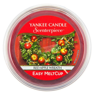 Yankee Candle vonný vosk Easy MeltCup Red Apple Wreath