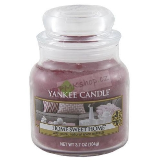 Yankee Candle svíčka ve skleněné dóze 104 g Ó sladký domove