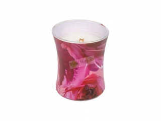 WoodWick svíčka Artisan oválná váza 275 g Red Currant & Cedar